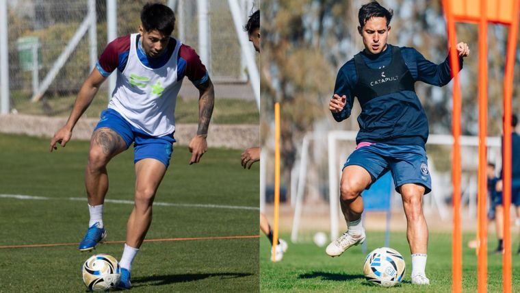 El Indio Fernández, del Tomba, y Luciano Gómez, de la Lepra.&nbsp;