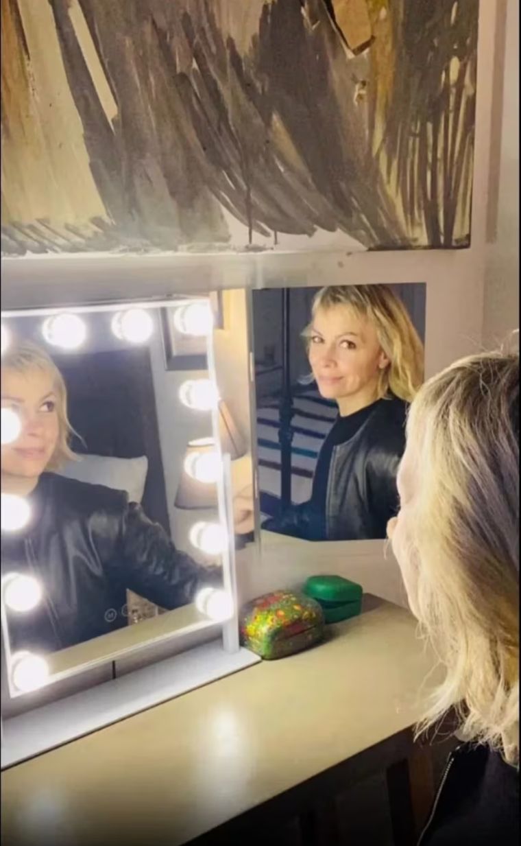 Caramelito y un look moderno.