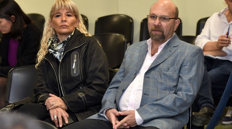 Claudia Sgró y Luis Lobos. Foto: ALF PONCE MERCADO / MDZ