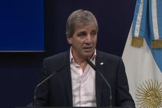 El ministro de Economía, Luis Caputo. El ministro de Economía, Luis Caputo.
