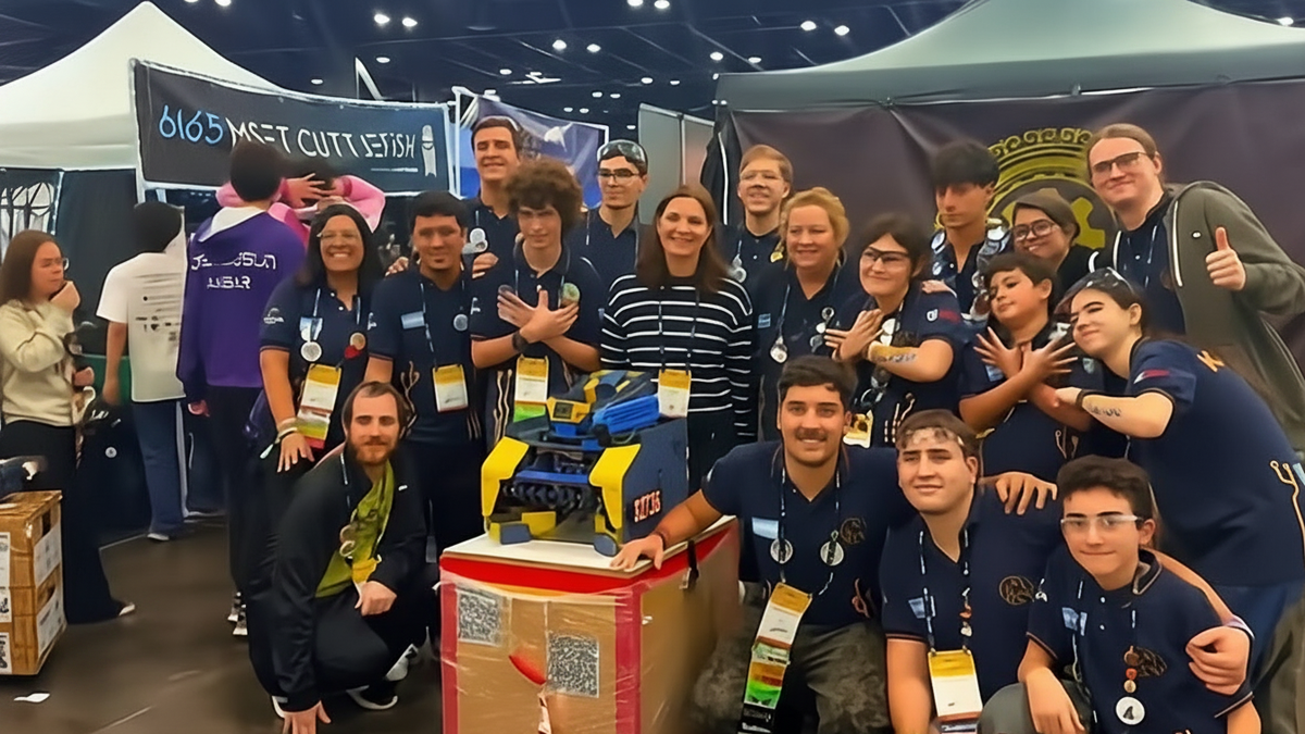 Mundial de Robótica: el equipo de estudiantes mendocinos fue premiado en Houston
