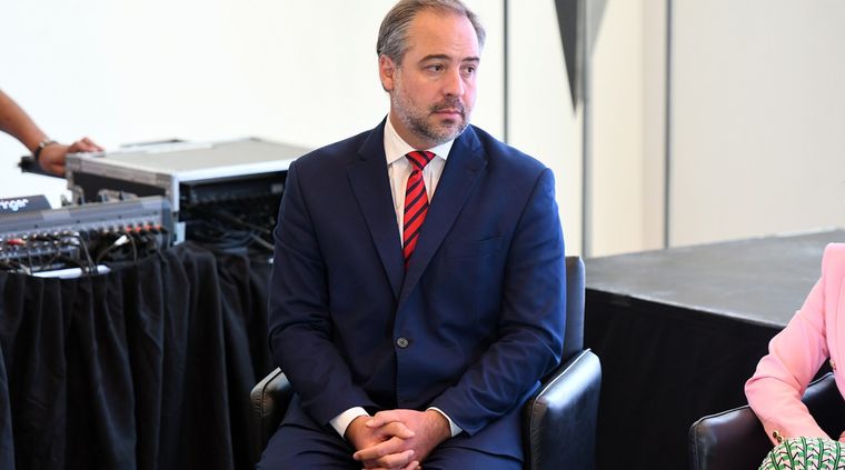 Matías Stevanato (Maipú), uno de los intendentes que no firmó el documento. Su departamento tiene gran producción vitivinícola Foto: ALF PONCE MERCADO / MDZ