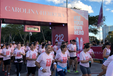 212 Héroes Run fue el nombre de la décima edición de Carolina Herrera. Foto: María Belén Orrego
