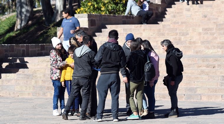 Mendoza volvió a recibir a miles de turistas en el fin de semana extra largo Foto: ALF PONCE MERCADO / MDZ