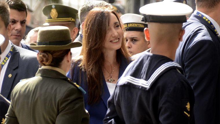 Victoria Villarruel defendió a su padre en redes Foto: Juan Mateo Aberastain/MDZ