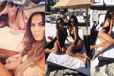 todas las fotos del viaje de paz cornu y karina jelinek a miami