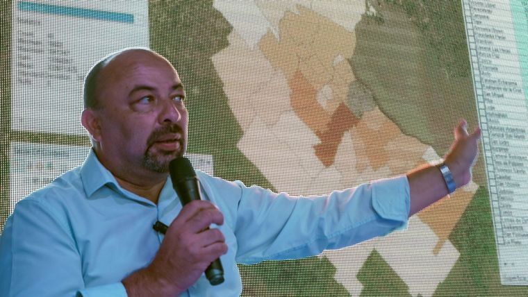 Lalo Creus fue punzante al momento de hablar de la situación que se vive en La Matanza Foto: Prensa Lalo Creus