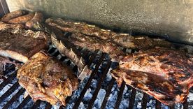 un salario registrado promedio compra 20 kilos menos de asado desde que asumio javier milei