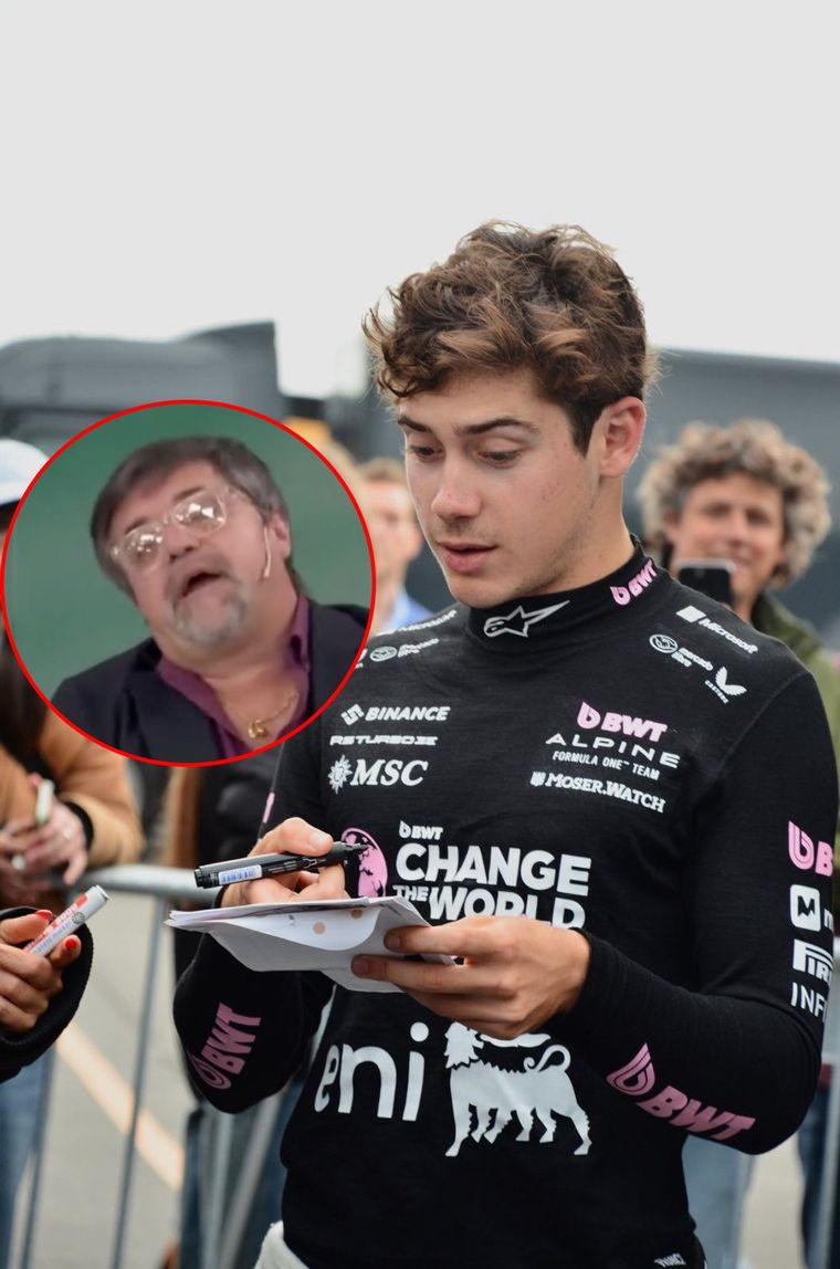 Caruso fue lapidario con Colapinto antes de su buen domingo en Mónaco. Foto: Archivo Mdz