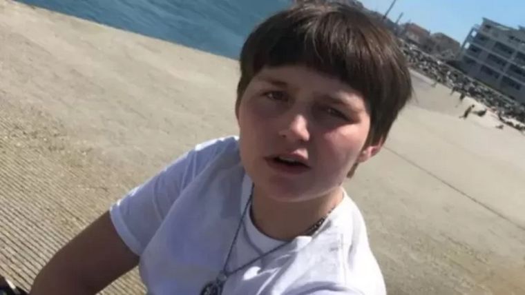 Una foto de Thomas Siderio de una página de GoFundMe creada para su familia. Foto: GOFUNDME