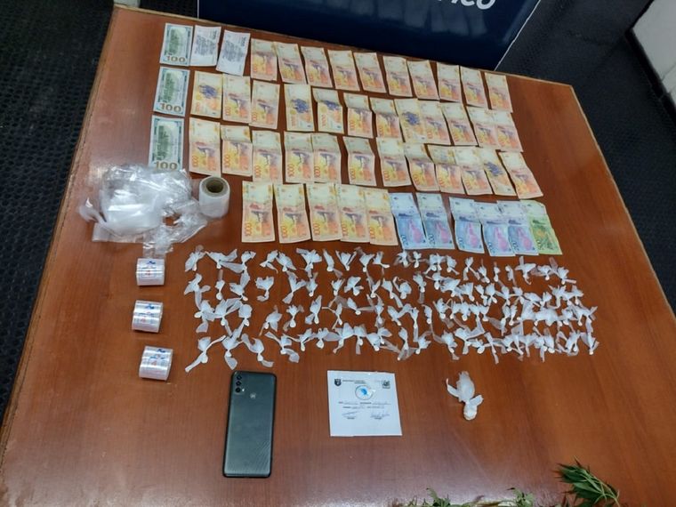 Operativo antidroga en Luján de Cuyo Foto: Ministerio de Seguridad