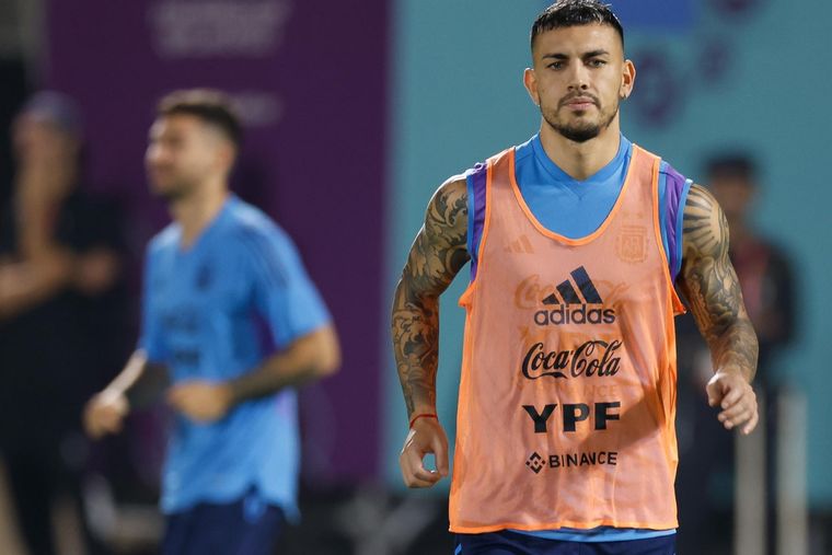 Falleció el abuelo de Leandro Paredes. Foto: EFE
