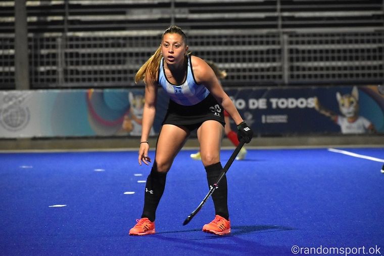 Chiqui regresó tras la lesión en los Odesur Foto: Random Sport