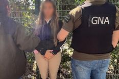 Tenía que cumplir con una domiciliaria en Córdoba y la detuvieron en el Club Hípico en la Ciudad de Buenos Aires Foto: Gendarmería Nacional