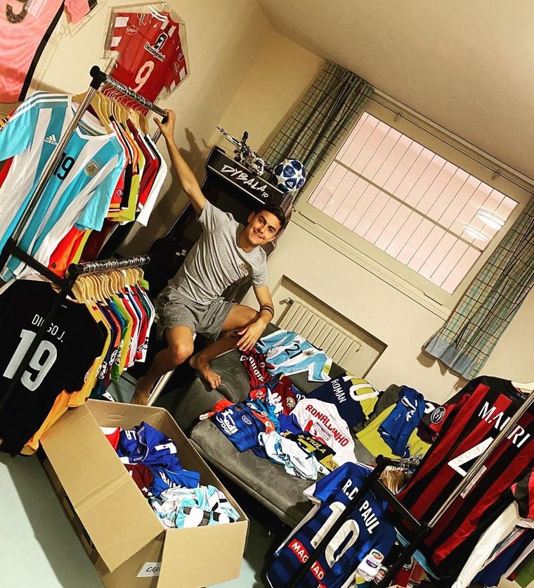 Paulo Dybala y su colección. Instagram @paulodybala Foto: Instagram @paulodybala