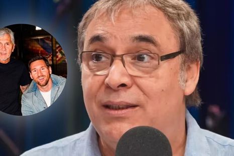 Gabriel Rolón abordó el proceso del duelo tras el desgarrador mensaje de Lionel Messi. / Captura streaming