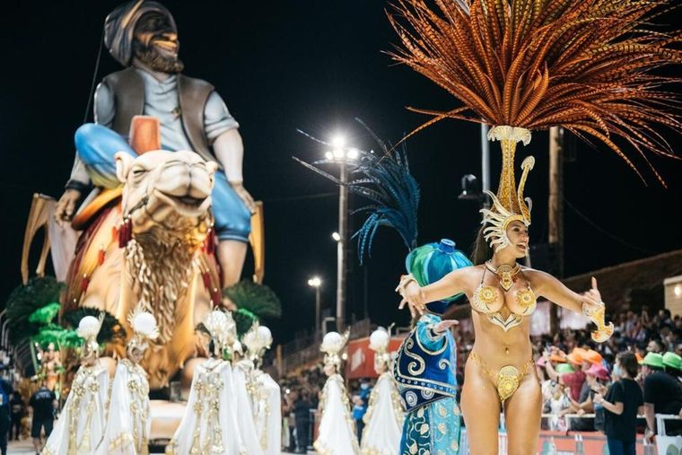 El hecho ocurrió en la quinta noche del carnaval Foto: El Día
