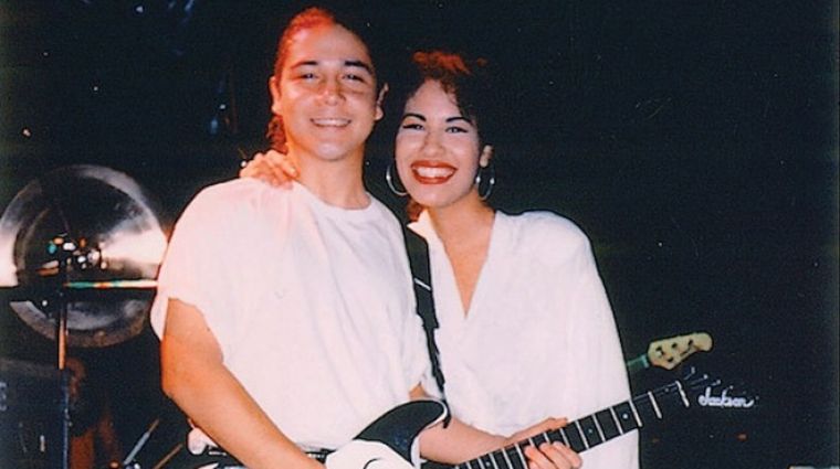 Selena Quintanilla y su esposo Chris Pérez Foto: Archivo