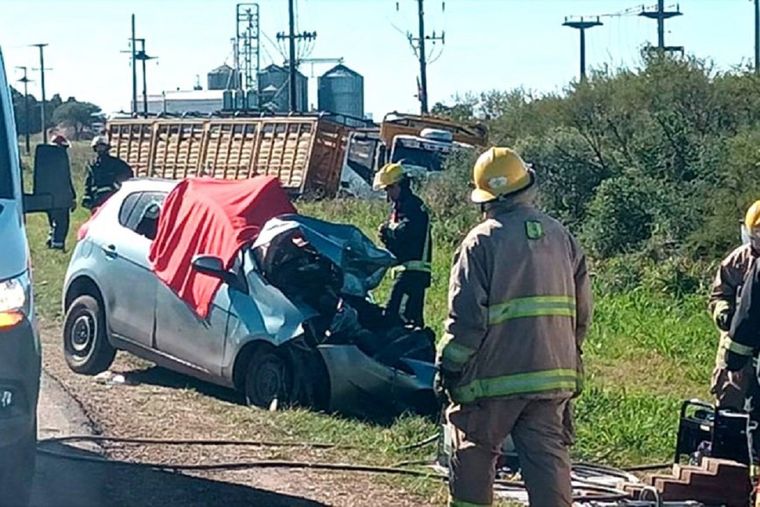 Una familia quedó destruida tras el trágico accidente en Entre Ríos Foto: Federal al Día