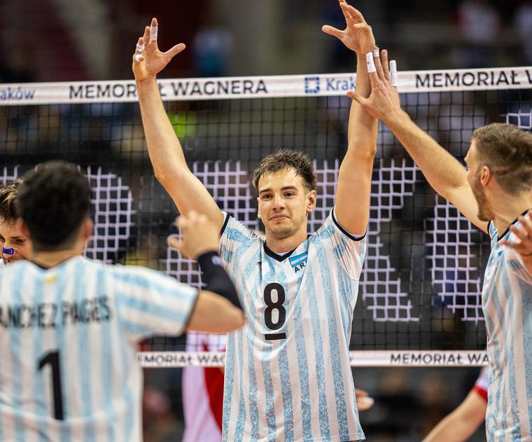 Agust&iacute;n Loser, capit&aacute;n y figura de la Selecci&oacute;n argentina de V&oacute;ley.&nbsp;