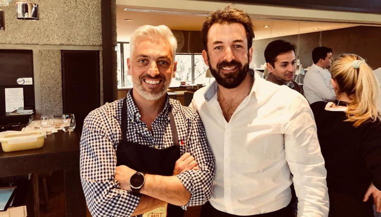 Jorge Caloiro y Marcos González Landa