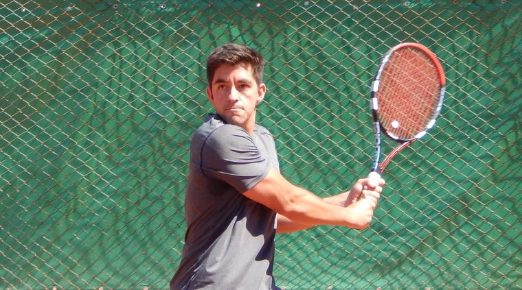 Juan Carrasco eliminó a Martaux y jugará un lindo partido ante un viejo conocido, Martín Capdevilla. Foto: Juan Borsani/MDZ