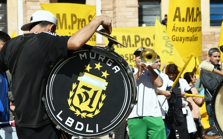 Una de las tantas protestas de AMPROS Foto: Rodrigo DAngelo / MDZ