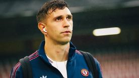 Emiliano Martínez y un desafiante mensaje en Instagram. Emiliano Martínez y un desafiante mensaje en Instagram.