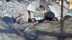 En medio del hambre, queda un solo comedor solidario en Gaza para 1 millón de personas En medio del hambre, queda un solo comedor solidario en Gaza para 1 millón de personas