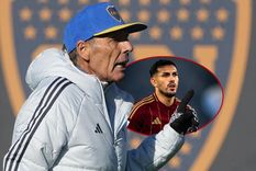 ¿Vuelve Leandro Paredes a Boca? Miguel Russo le tiró flores y el Xeneize acelera por su vuelta. Foto: @BocaJrsOficial y @ASRoma.&nbsp;