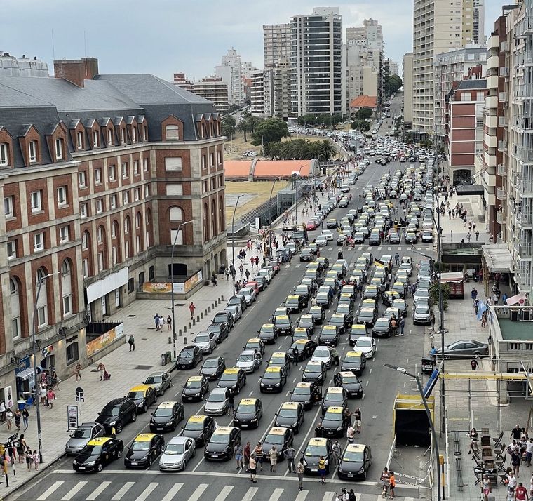 En el verano, una protesta idéntica provocó un caos en la ciudad costera.
