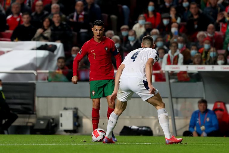 Cristiano Ronaldo podría no jugar el Mundial Qatar 2022. Foto: DPA