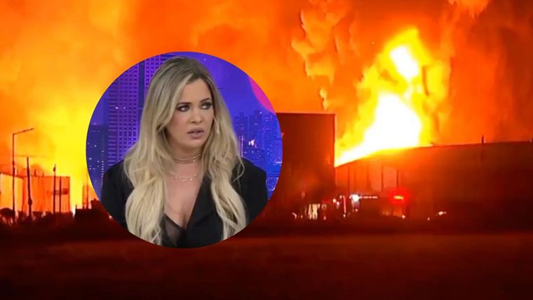 La panelista compartió su angustia por las grandes pérdidas materiales y laborales de su pareja.