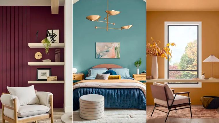 El marrón es un color protagonista en este 2025 Foto: Behr, Dutch Boy, Sherwin-Williams
