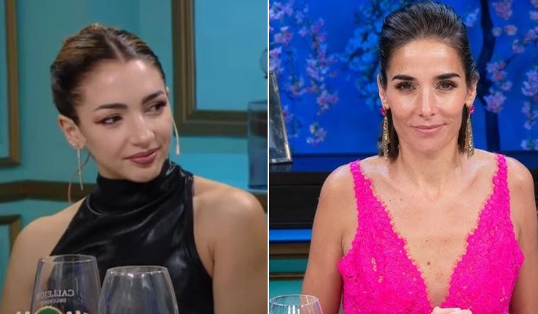 Thelma Fardin en el programa de Juana Viale.