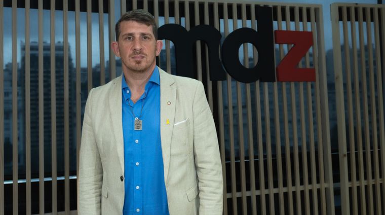 Mauro Benrestein, presidente de DAIA. Foto: Agustín Tubio / MDZ