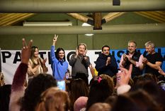 Los referentes del peronismo y un acto en el este. Foto: Gentileza PJ