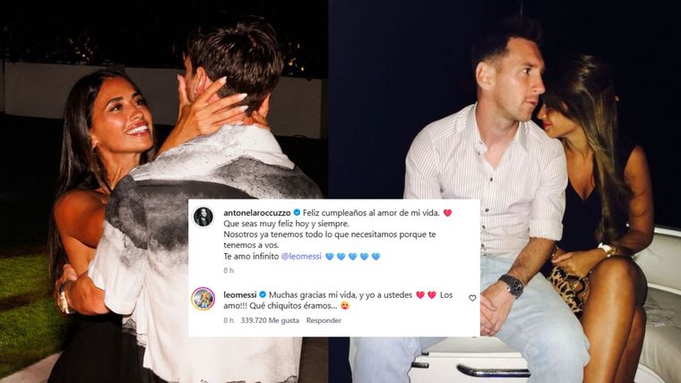 El posteo que Antonela Roccuzzo le dedicó a Lionel Messi. El posteo que Antonela Roccuzzo le dedicó a Lionel Messi.