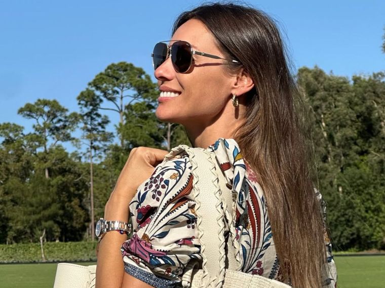 Pampita divide su tiempo entre Argentina y Estados Unidos, donde reside su novio, el empresario y polista Martin Pepa. Foto: Instagram @pampitaoficial