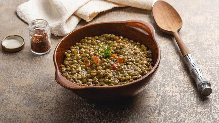 Aprende a preparar esta sabrosa cazuela de lentejas Foto: Shutterstock