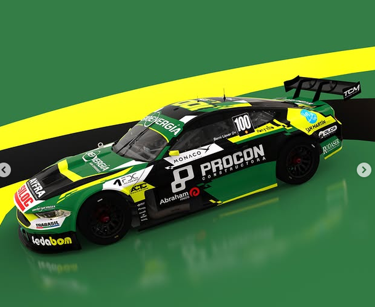 El nuevo auto de Berni Llaver. El nuevo auto de Berni Llaver. 