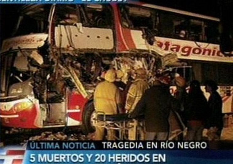 Primeras fotos tomadas durante la madrugada. Foto: TV