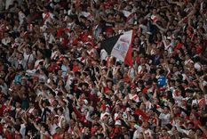 Los hinchas del Millonario llegaron en gran número al Kempes. Foto: River Plate
