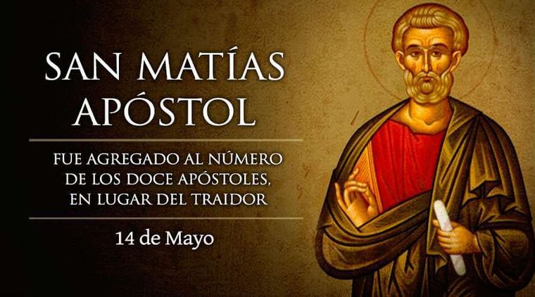 San Matías se celebra cada 14 de mayo. San Matías se celebra cada 14 de mayo.