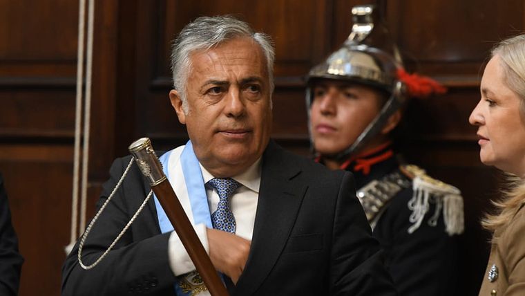 Cornejo al finalizar la Asamblea.