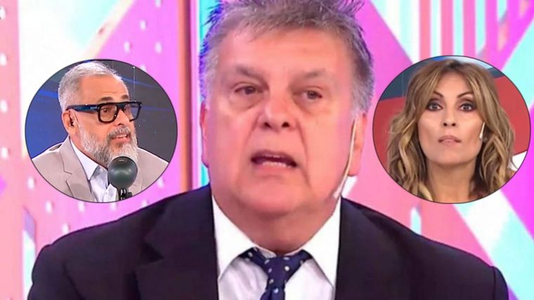 Jorge Rial, Luis Ventura y Marcela Tauro