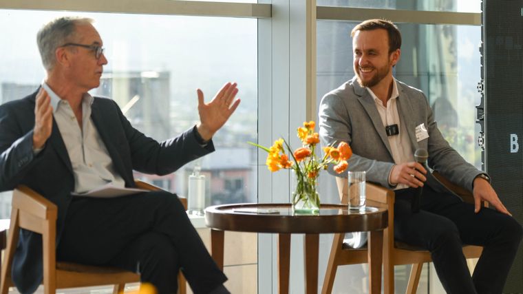 Federico Giroldi, Business Development Manager de Max Capital, fue el defensor de las inversiones de riesgo en el Ciclo de Charlas MDZ.