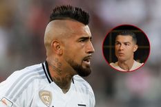 Arturo Vidal habló sobre la frase de Cristiano Ronaldo y eligió a su mejor de la historia. Foto: Latercera.com