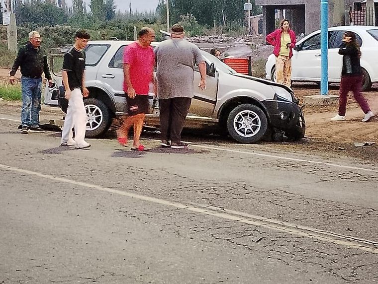Un joven de 19 años se durimió al volante, chocó y resultó herido de gravedad en Lavalle Foto: Ministerio de Seguridad de Mendoza