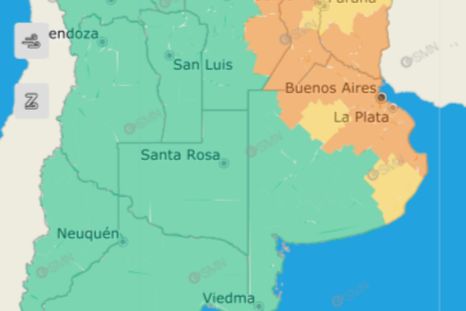 En la madrugada, hubo alerta naranja por tormentas en Buenos Aires. En la madrugada, hubo alerta naranja por tormentas en Buenos Aires.